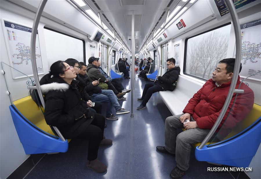 Первая в Китае полностью автоматическая линия рельсового транспорта сдана в пробную  эксплуатацию 