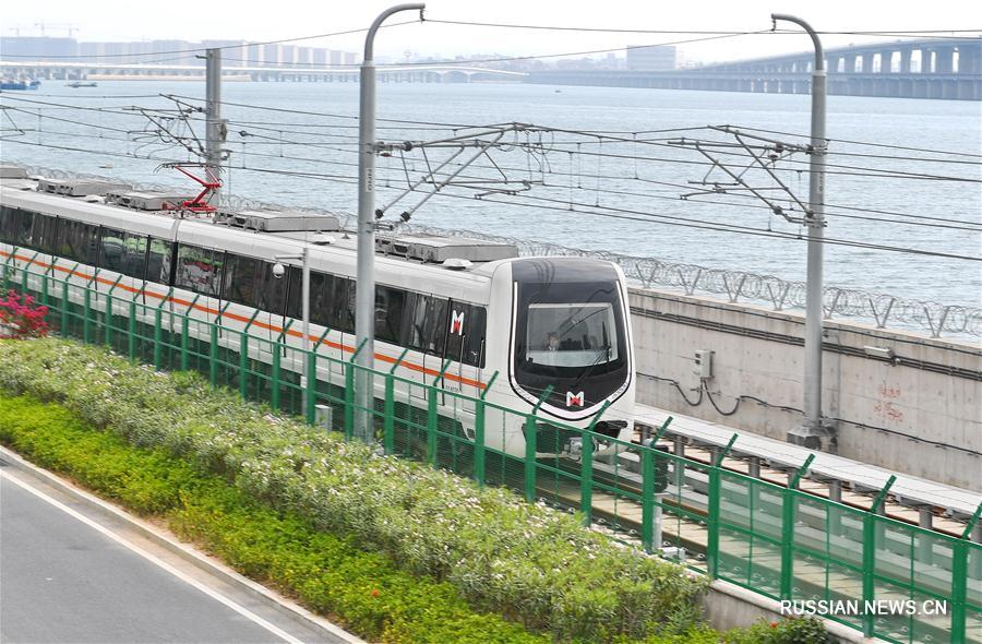 Открыто движение по первой линии сямэньского метро