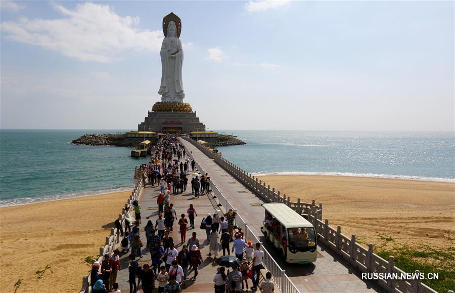 Объем внутреннего туризма в Китае в новогодние каникулы достиг 133 млн человеко-раз