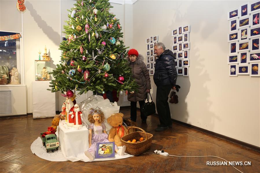 Новогодняя выставка во Владивостоке