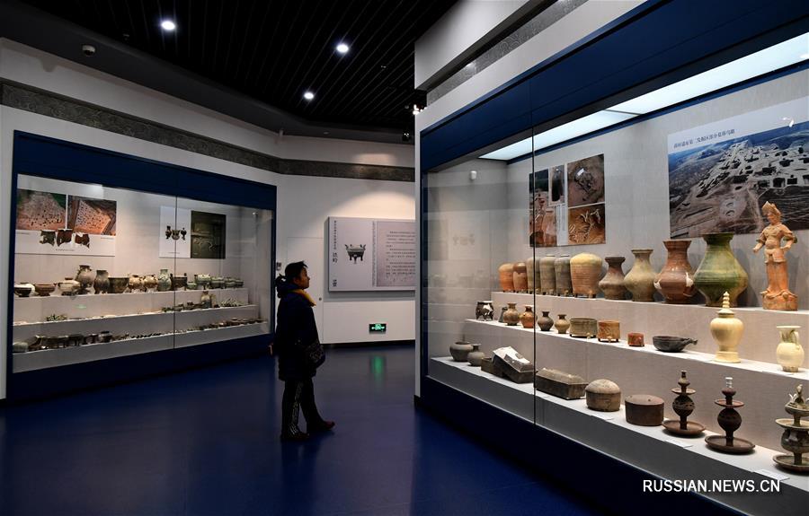 Выставка предметов древности, найденных в рамках проекта по переброске воды с юга на север Китая