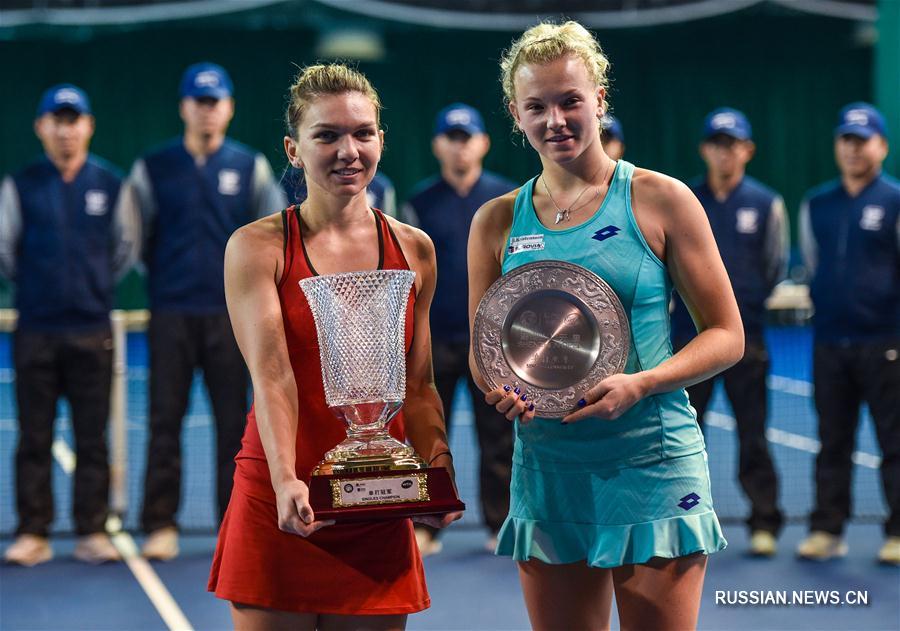 Симона Халеп выиграла теннисный турнир в Шэньчжэне