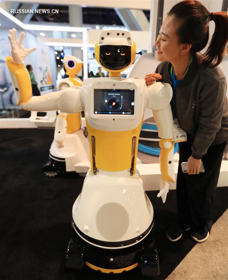 Научно-технические новинки из Китая на международной выставке потребительской электроники в Лас-Вегасе