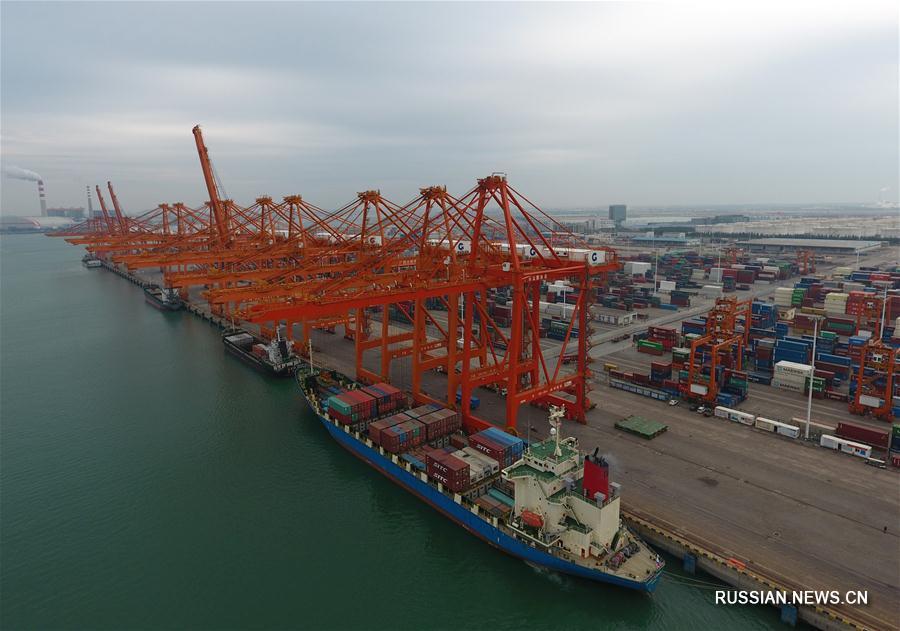 Заметные успехи достигнуты в строительстве порта Циньчжоу на юге Китая