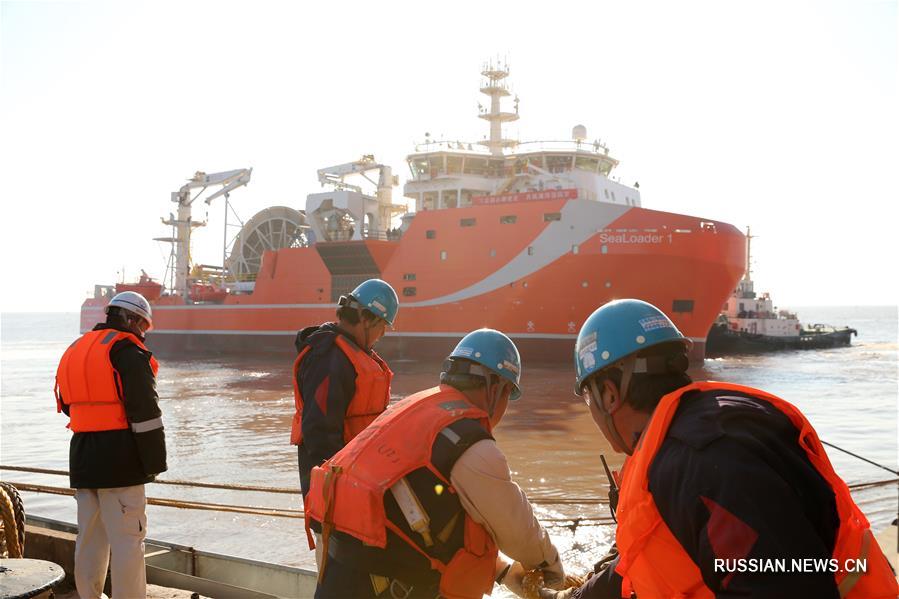 В Наньтуне начались ходовые испытания китайского нефтяного лихтеровоза новой модели