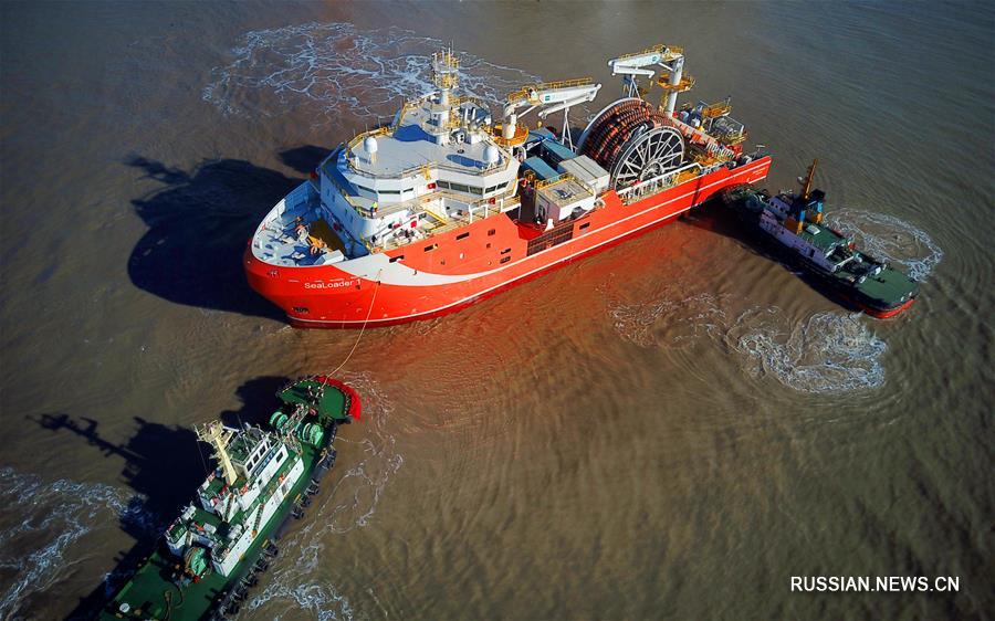 В Наньтуне начались ходовые испытания китайского нефтяного лихтеровоза новой модели