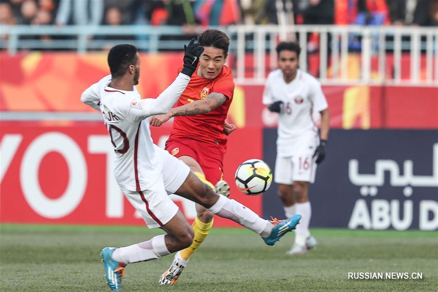 Молодежный чемпионат Азии U23: китайская сборная проиграла команде Катара