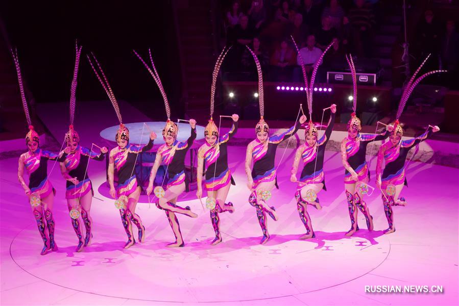 Два номера Китайской акробатической труппы получили главный приз на международном фестивале циркового искусства в Будапеште