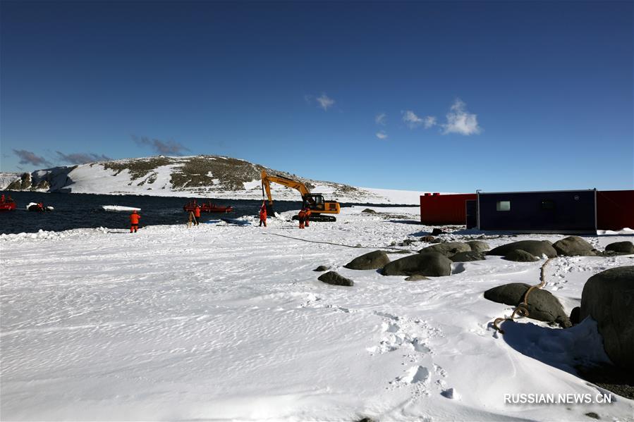 34-я китайская антарктическая научная экспедиция готовится к строительству новой станции Китая в Антарктиде