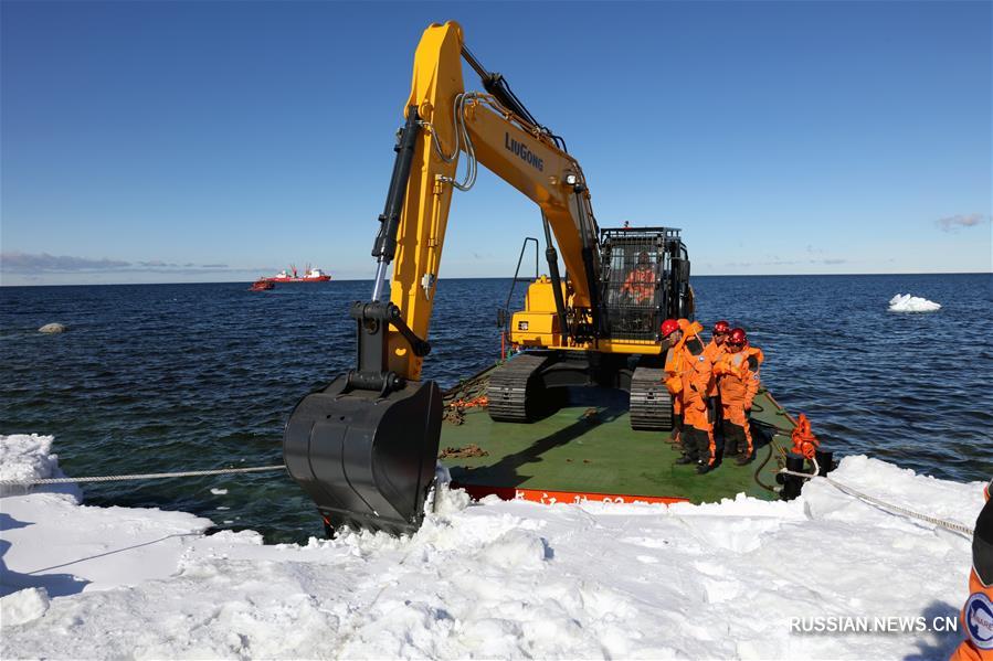 34-я китайская антарктическая научная экспедиция готовится к строительству новой станции Китая в Антарктиде