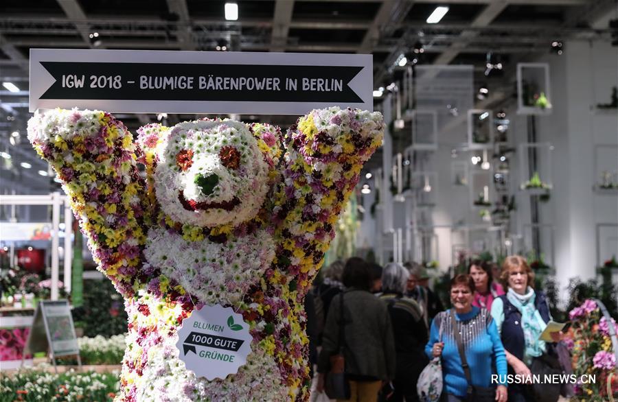 В Берлине открылась международная ярмарка "Зеленая неделя-2018"