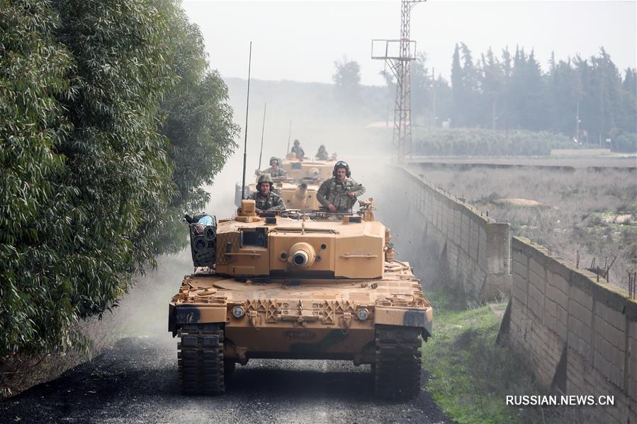 Турция начала военную операцию в сирийском Африне 