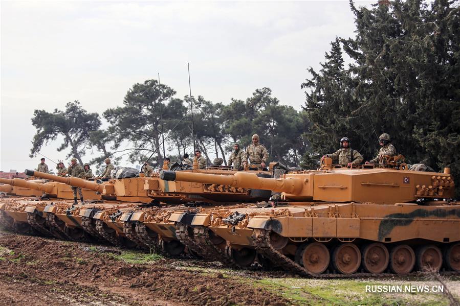 Турция начала военную операцию в сирийском Африне 