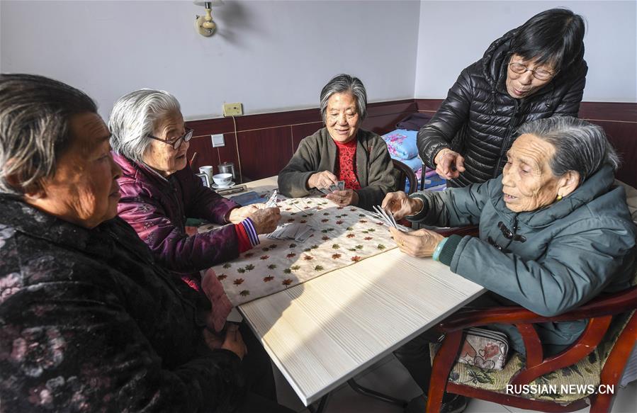 Внедрение "государственно-частной" модели ухода за престарелыми в уезде Дачэн