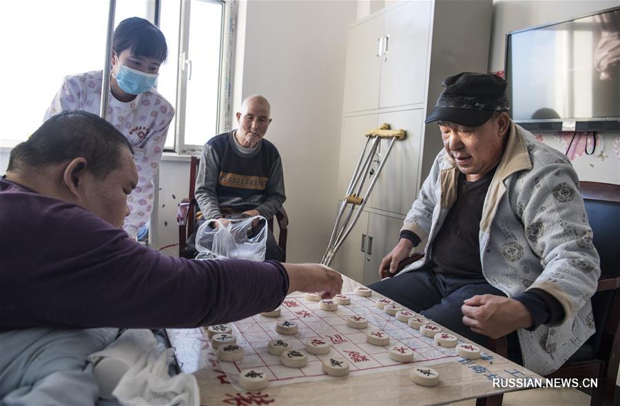 Дом престарелых в Юйлине дарит пожилым людям семейное тепло