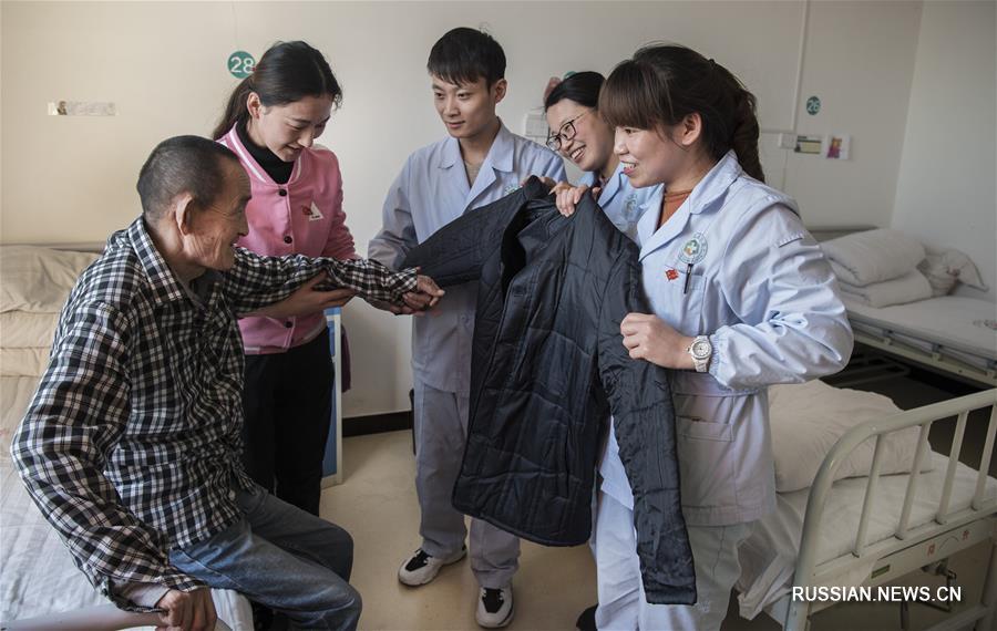 Дом престарелых в Юйлине дарит пожилым людям семейное тепло