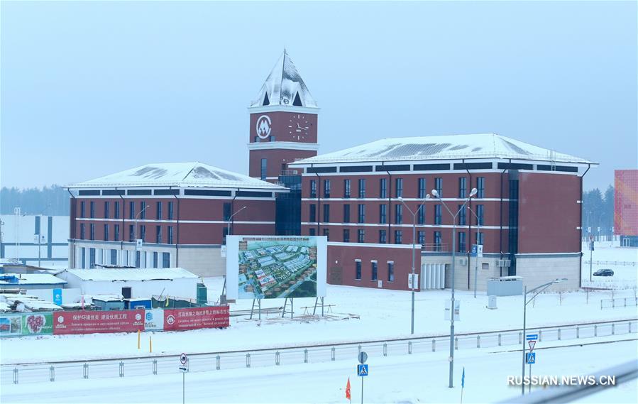 Управляющая компания Китайско-белорусского индустриального парка "Великий камень" переехала в административное здание на территории парка