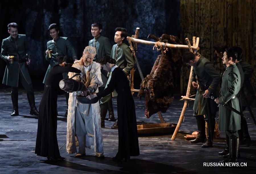 Трагедия У.Шекспира "Король Лир" на сцене пекинского БНТ