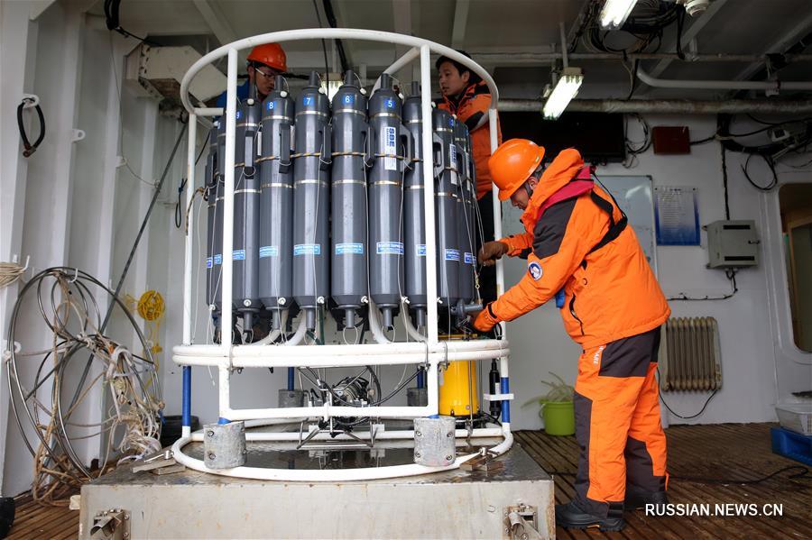 Китайские ученые начали серию специальных исследований в антарктическом море Росса