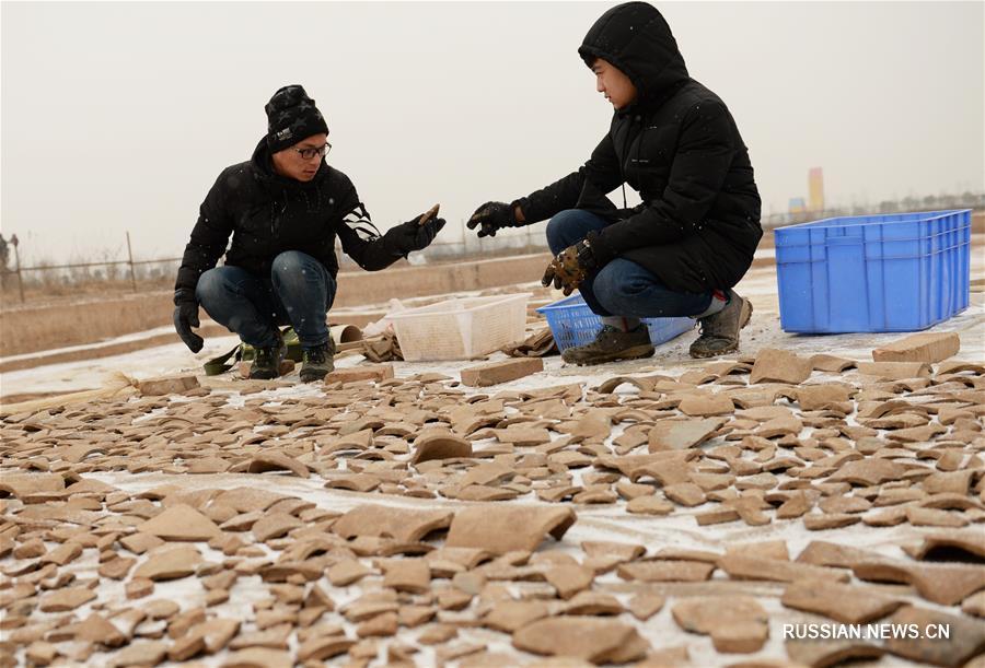 В провинции Шэньси обнаружены развалины крупного казенного склада циньской эпохи