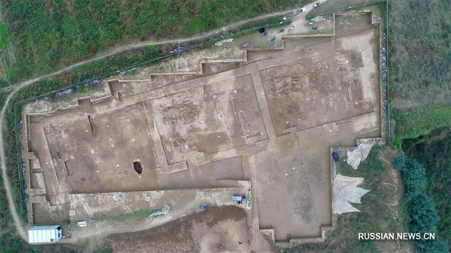 В провинции Шэньси обнаружены развалины крупного казенного склада циньской эпохи