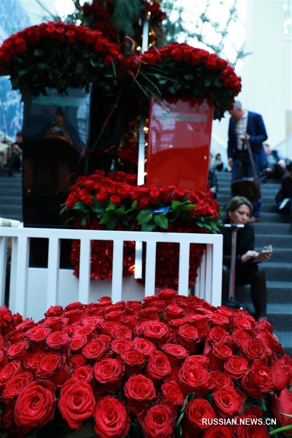 Выставка свежих цветов во Франкфурте