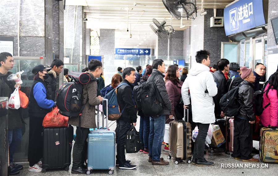 В Китае стартует особый транспортный режим "чуньюнь" 