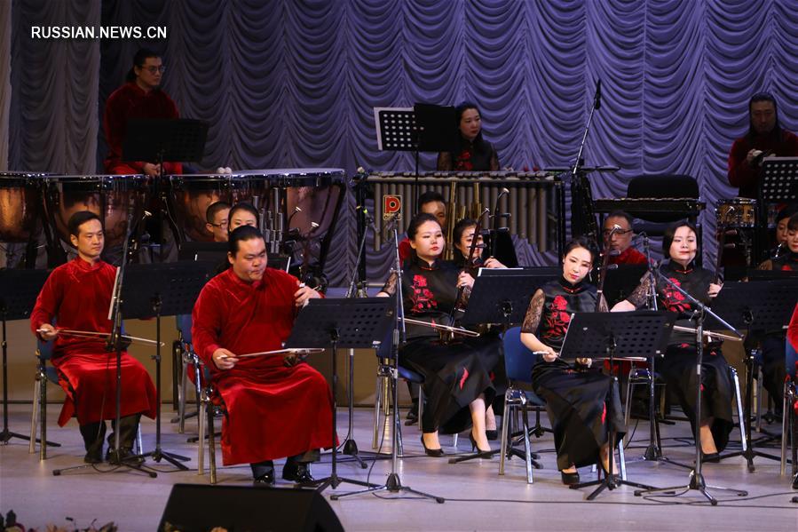 Оркестр театра оперы, танца и драмы Китая выступил в Астане с симфонической программой "Национальные сокровища"