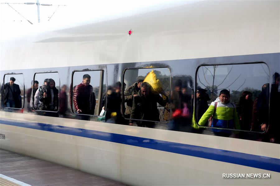 В Китае стартовал сезон "Чуньюнь"