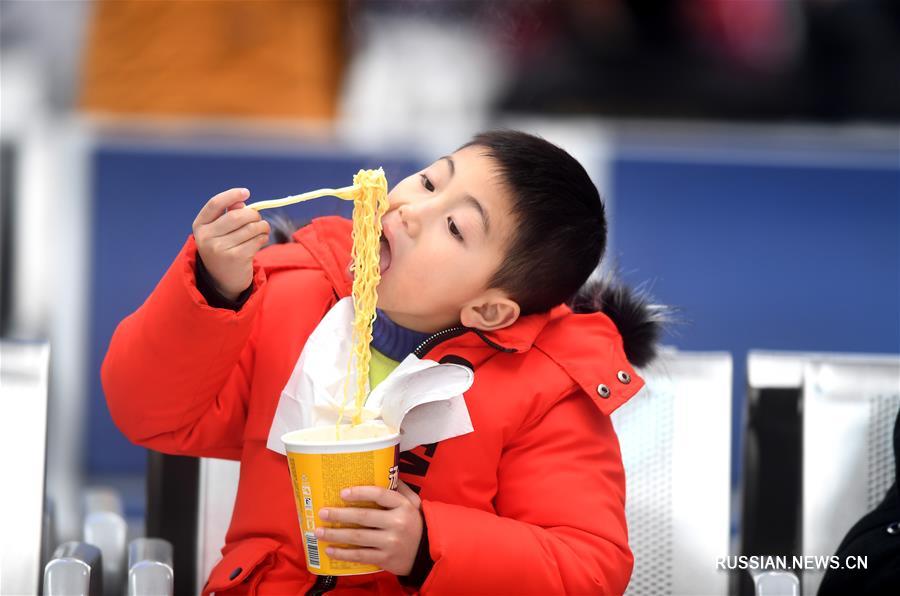 В Китае стартовал сезон "Чуньюнь"