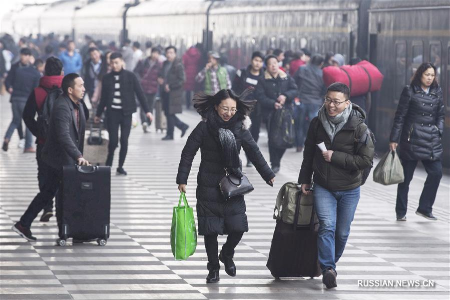 В Китае стартовал сезон "Чуньюнь"