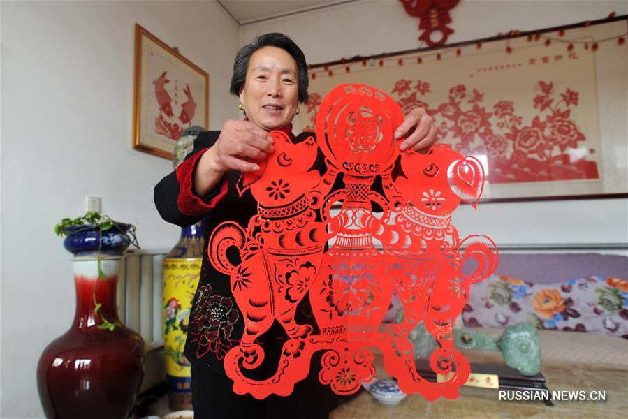 Искусство вырезки из бумаги в провинции Хэбэй