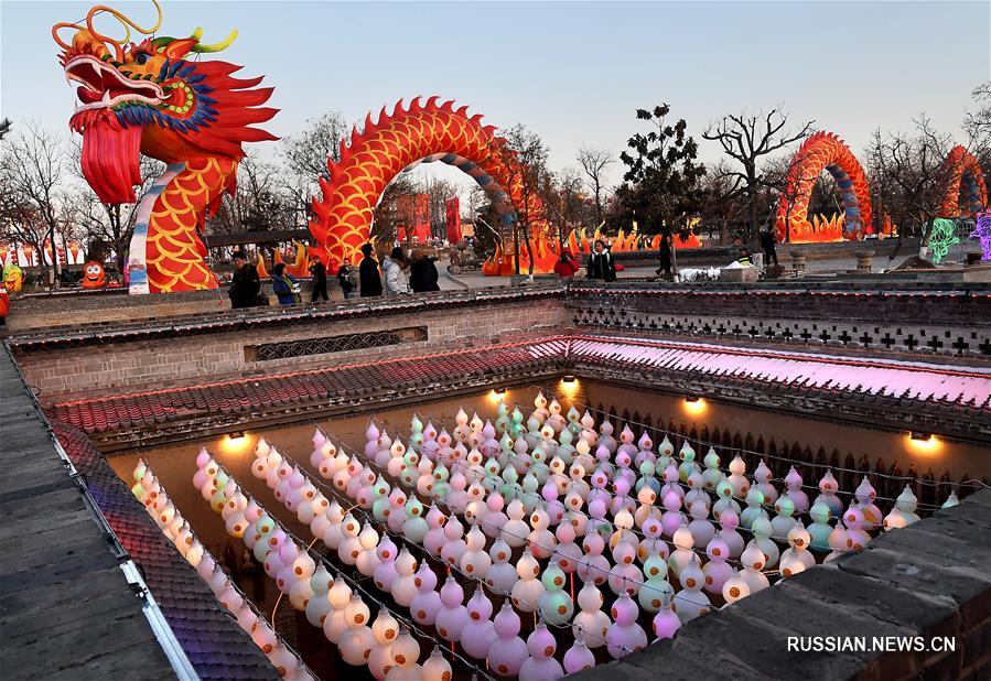 Фестиваль разноцветных фонарей в Саньмэнься готов к приему посетителей