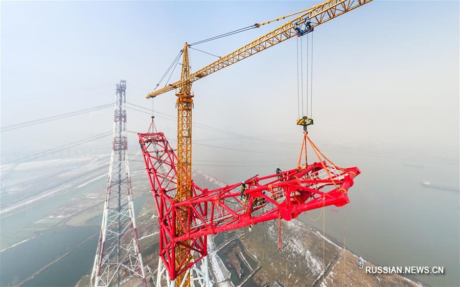 Строящаяся высоковольтная ЛЭП постоянного тока Чанцзи-Гуцюань станет самой мощной в мире