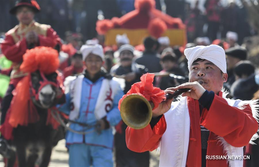 Праздничная атмосфера в Юйлине