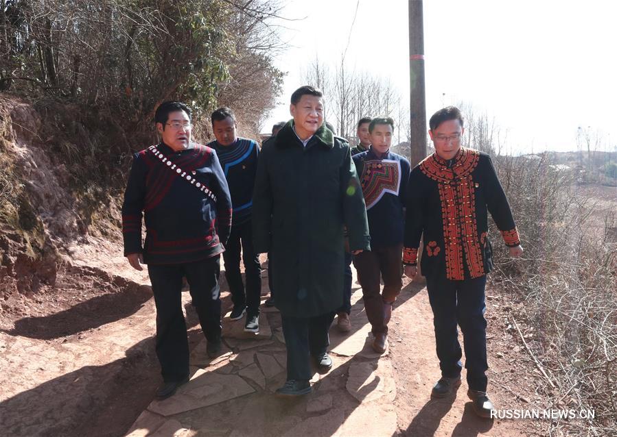 Си Цзиньпин прибыл с инспекцией в провинцию Сычуань