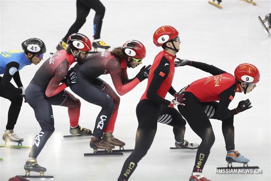 ОИ-2018: сборная КНР по шорт-треку вышла в финал "А" соревнований в эстафете на 5000  м среди мужчин
