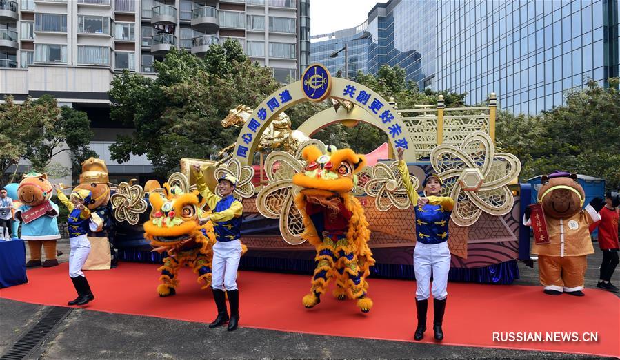 В Сянгане пройдет новогодний ночной парад украшенных платформ
