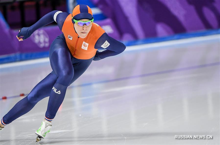 Голландская конькобежка завоевала золото ОИ в Пхенчхане на дистанции 1000 м