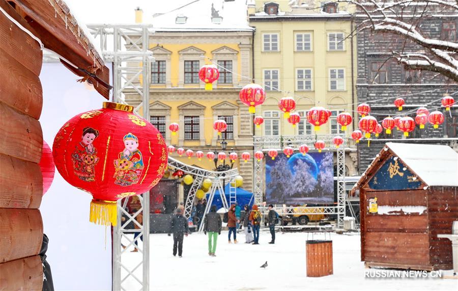 Фестиваль по случаю китайского Праздника Весны во Львове