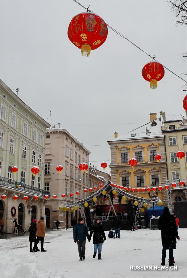 Фестиваль по случаю китайского Праздника Весны во Львове