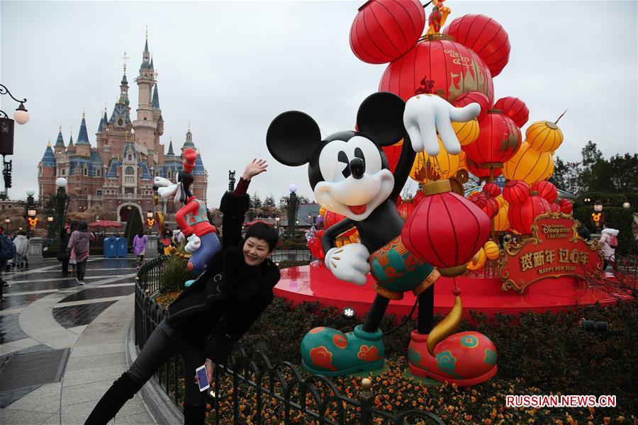 Китай с размахом празднует Новый год по лунному календарю