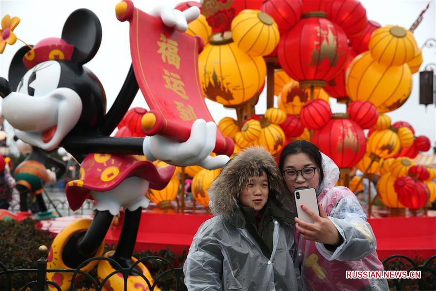 Китай с размахом празднует Новый год по лунному календарю