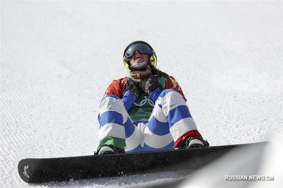 Итальянка Мойоли победила в соревнованиях по сноуборд-кроссу на ОИ-2018