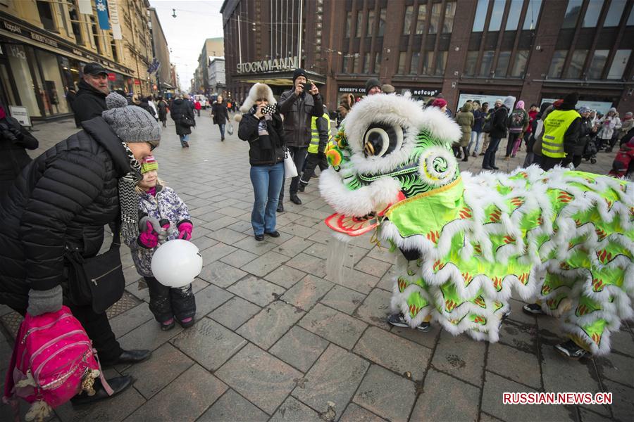 Китайский праздник Весны в г. Хельсинки отметили ярмарочными гуляниями 