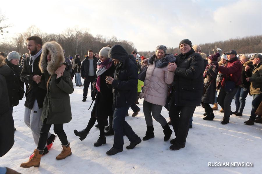 В Киеве отпраздновали Масленицу