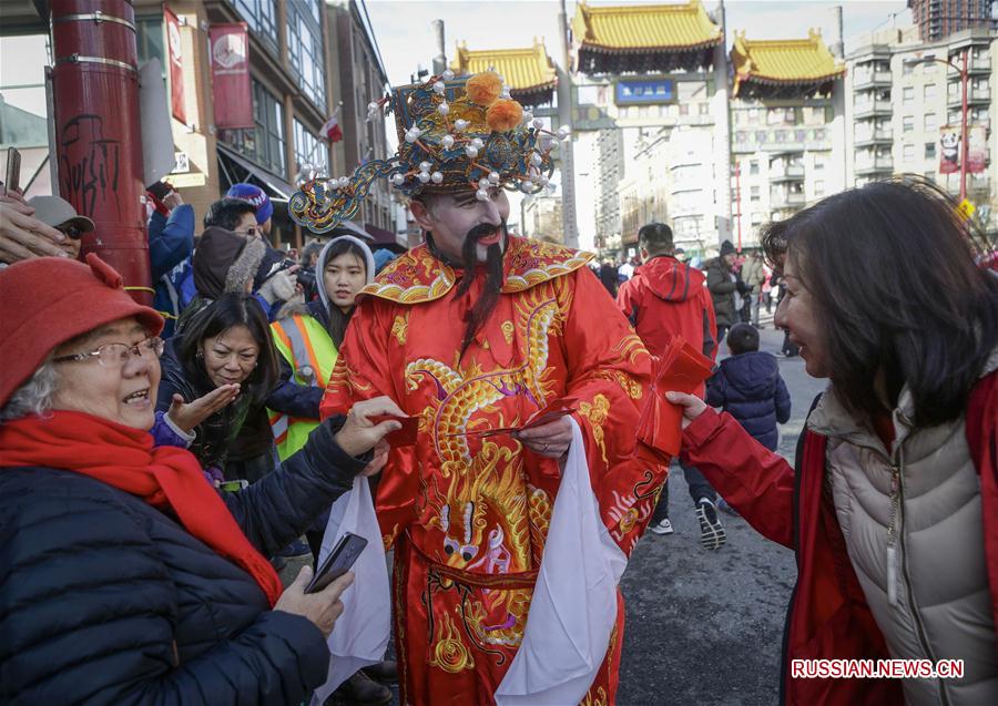 В Ванкувере прошло праздничное шествие по случаю китайского Нового года по лунному  календарю