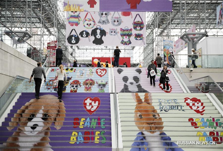 В Нью-Йорке проходит Американская международная выставка игрушек 