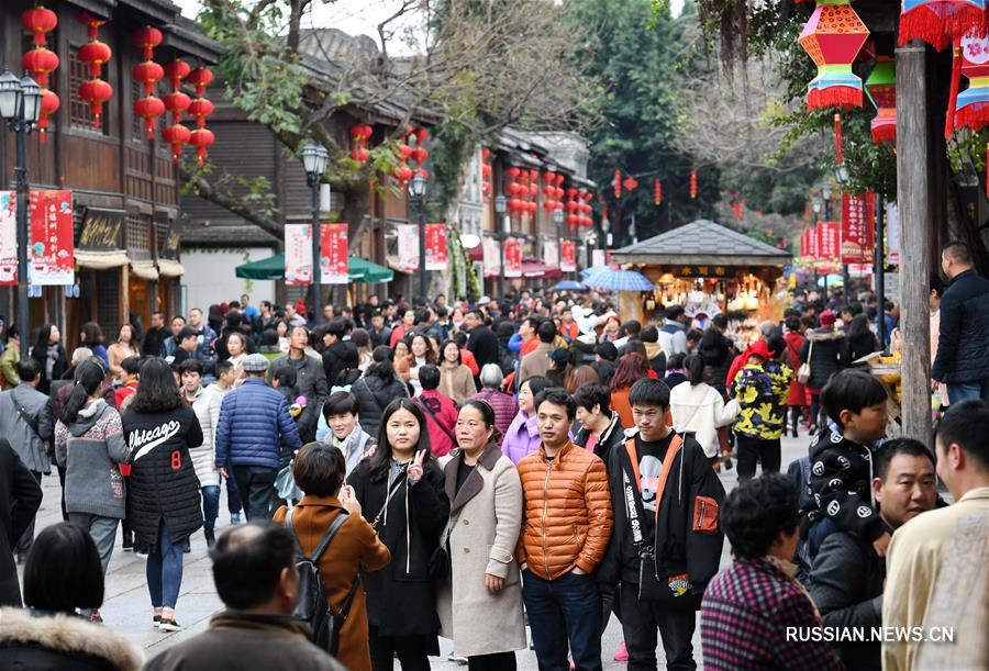 За время каникул по случаю праздника Весны провинцию Фуцзянь посетили свыше 20 млн туристов
