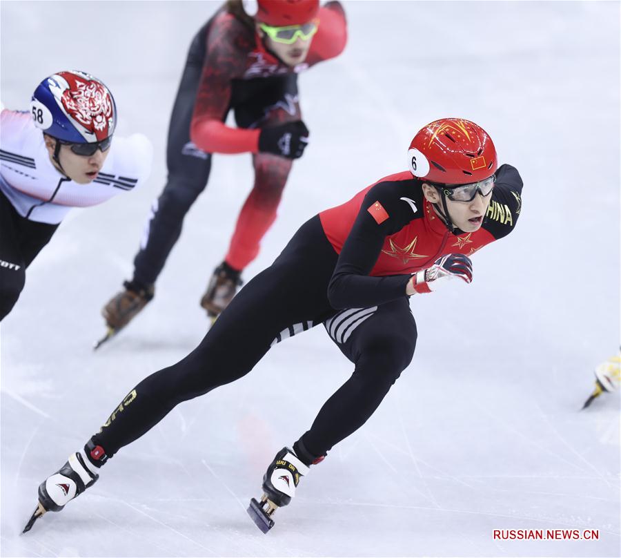 Олимпиада-2018 -- Шорт-трек: китаец У Дацзин стал олимпийским чемпионом на дистанции 500 м